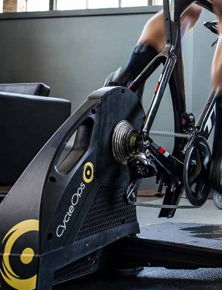 bike trainer wearing out tires