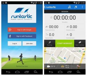 runtastic running app