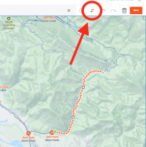 strava reverse route