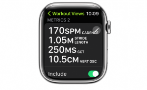 Apple watch for running