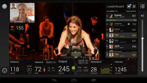 peloton on bike trainer