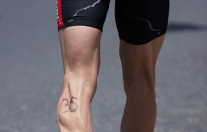 cyclist calves